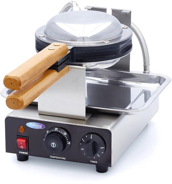 Bubble Waffle Maker - Non-Stick Waffle Iron for Professional Use — afbeelding 3