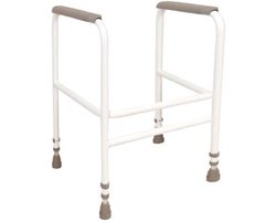 NRS Healthcare M00869 Vrijstaand toiletframe - in hoogte verstelbaar (komt in aanmerking voor btw-aftrek in het VK)