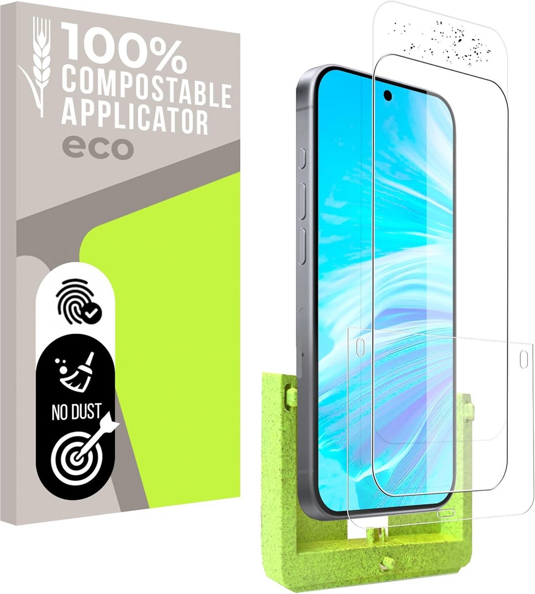 Beschermglas voor Google Pixel 9 Pro XL met Zelf-installeer Applicator
