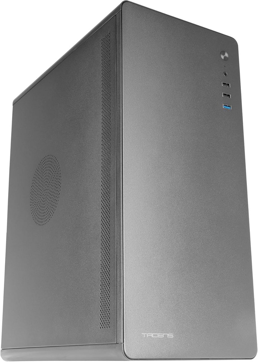 Volledig Metalen ATX PC Behuizing met Ultra-Robuste Constructie en Ventilatie