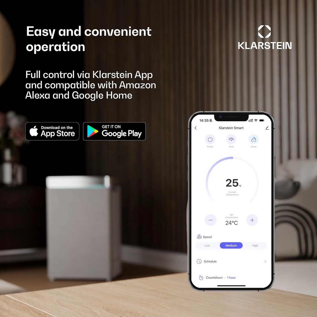 Mobiele 3-in-1 Airco met WiFi App (EAN: ...4486) - afbeelding 2