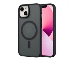 imoshion Hoesje - Geschikt voor iPhone 14 / 13 - Color Guard Backcover geschikt voor MagSafe - Zwart