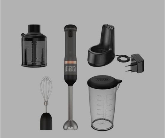 Inventum 3-in-1 staafmixer MX350B - zwart