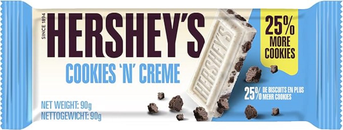 Hershey’s Cookies ’n’ Creme – 24‑Pack – Party & Event Box