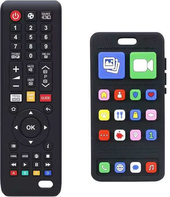 Foto: Liefjes co baby afstandsbediening baby telefoon babyspeelgoed 100 siliconen speelgoed