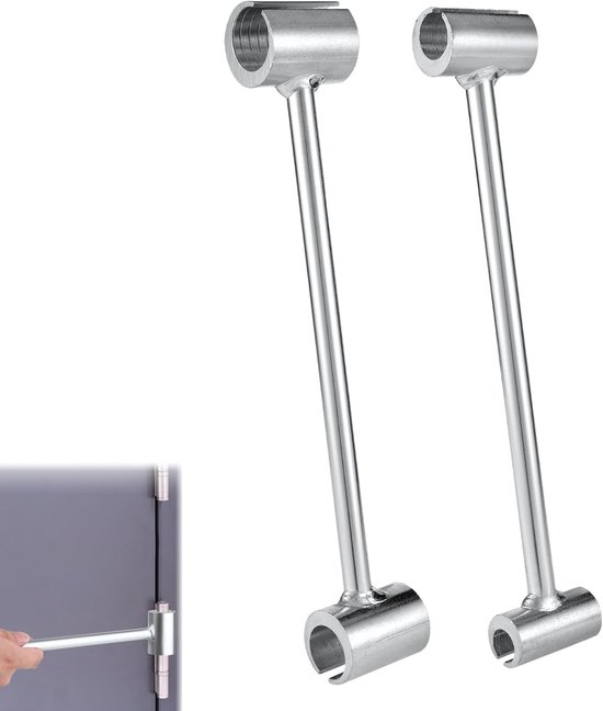 2 stuks deurscharnierspleet verstelsleutel - Hinge Clearance Adjustment