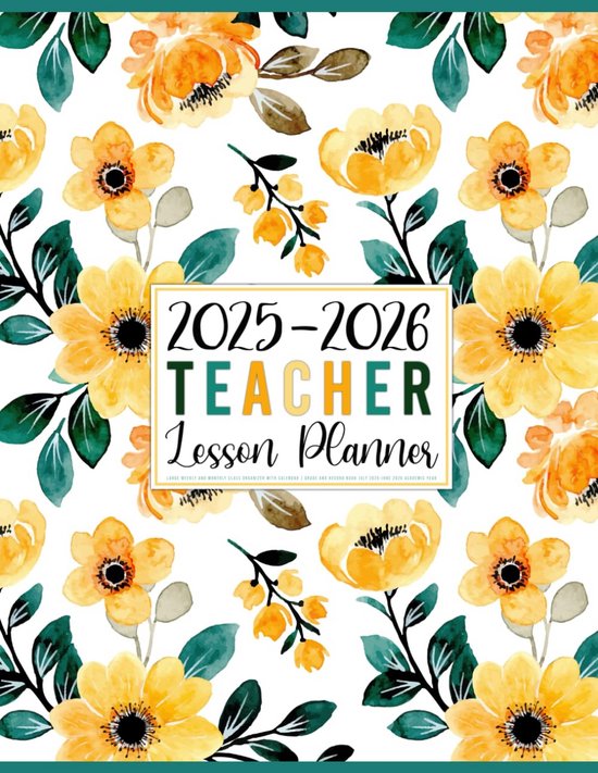 Agenda De Bord Professeur 2025/2026: Complet Planificateur Semainier Et Mensuel | Cadeau Pour Enseignants | Format A4 : Papet Editi, Anne Art