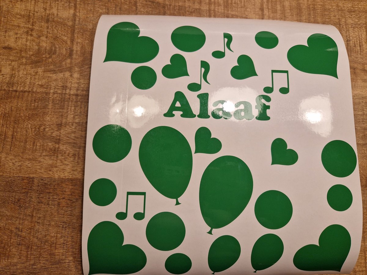Herbruikbare statische raamsticker ALAAF
