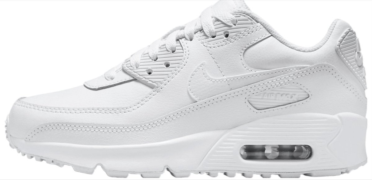NIKE AIR MAX 90 LEATHER SNEAKER” ” Zilver