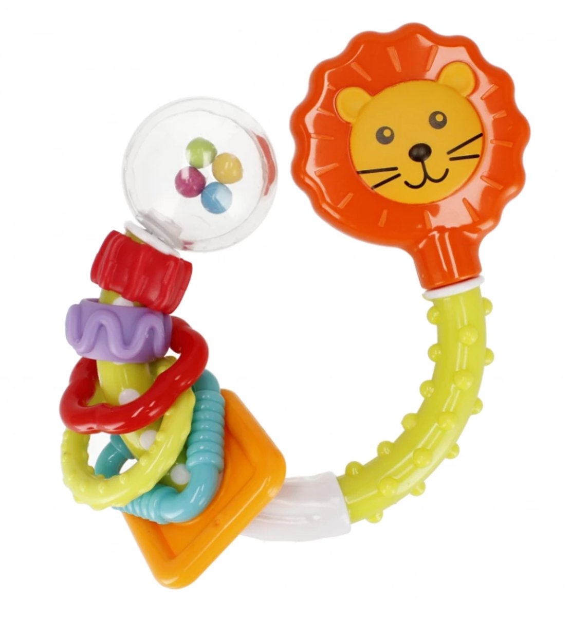 BamBam rammelaar leeuw - rammelaar - baby - speelgoed - babyspeelgoed - 0m+