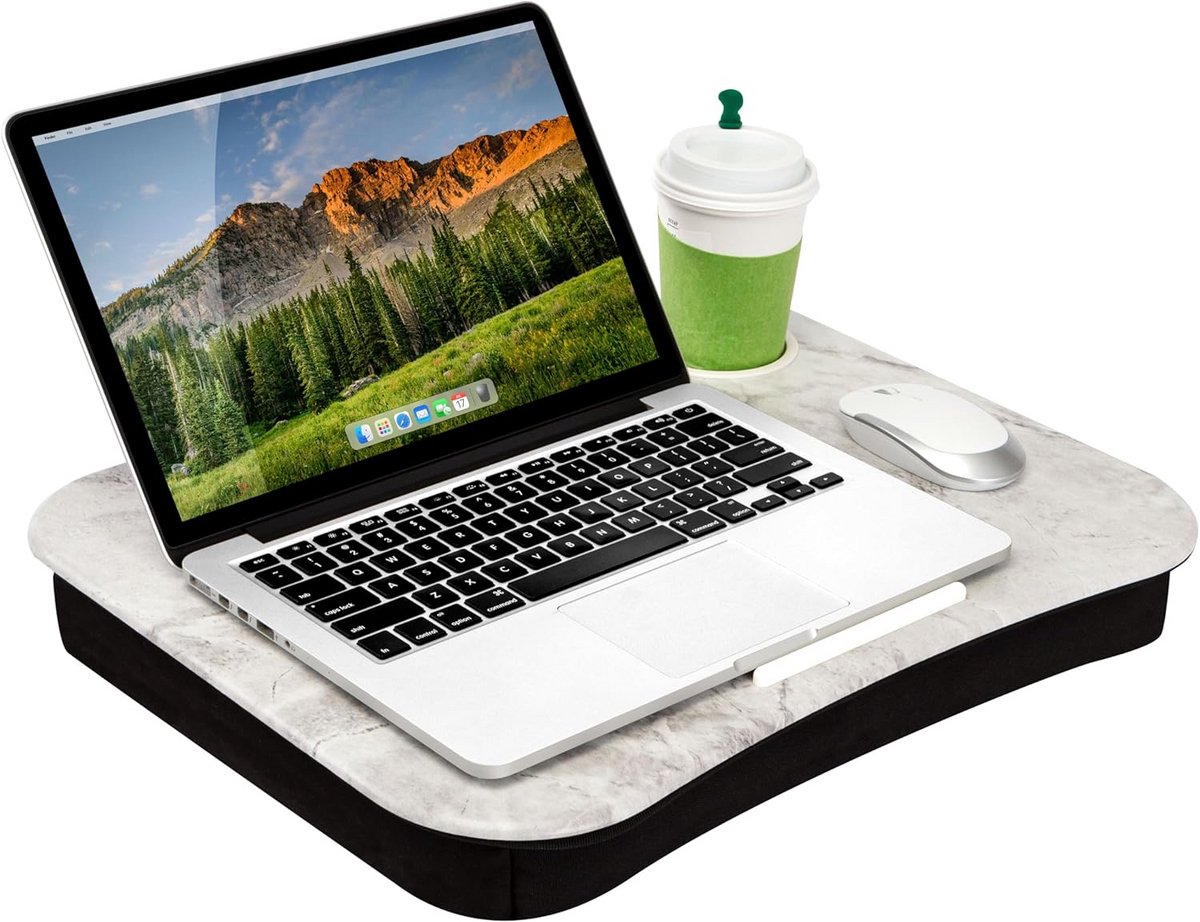 Laptophouder met Bekerhouder voor Laptops tot 15.6 inch