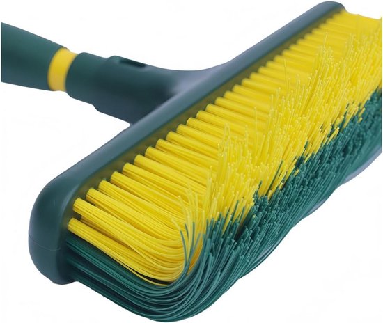 Krabbezem Telescoopsteel 35cm - Robuuste Straatbezem voor Tuin en Terras van Merkloos	 — afbeelding 2