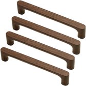 4 stuks Handgrepen kast - deurgrepen boorgatafstand 128 mm - met schroeven - Moderne Keukenkast Trekkers - voor Lades en Meubels,keukenkast