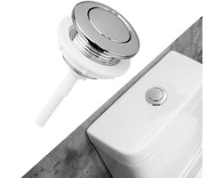 Toilet Spoelknop - 38mm - Toilet drukknop - Toilet Spoelknoppen - Spoelknop - Knoppers - WC drukknop - reservoiraccessoires - toiletaccessoires - voor de meeste toiletreservoirs