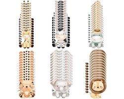 All4You - Dierentaartdecoraties - Verjaardagstaartdecoraties - Voedseldecoraties - Ijs cupcakes muffins - Plezier toevoegen whilebest 72 - geschikt voor verjaardagstaarten - kleurrijk en diversiekarakter