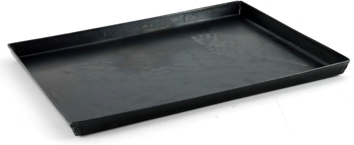 Rechthoekige Bakvorm Staal voor Pizza en Gebak 45x35x3 cm Blauw