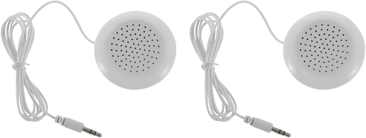 Mini Luidspreker Pads voor Telefoon en MP3-spelers - 2 Stuks