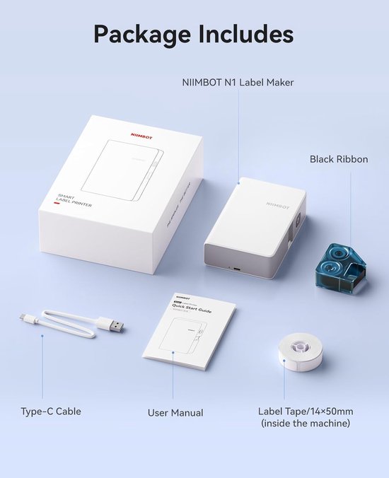 מדפסת מדבקות N1&nbsp;מבית Niimbot