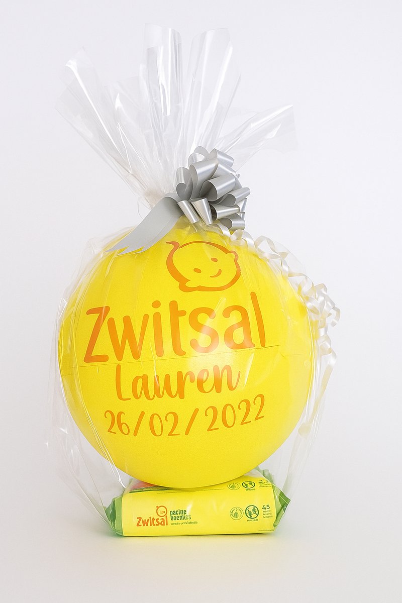 XL Ronde bal met Zwitsal en andere baby producten