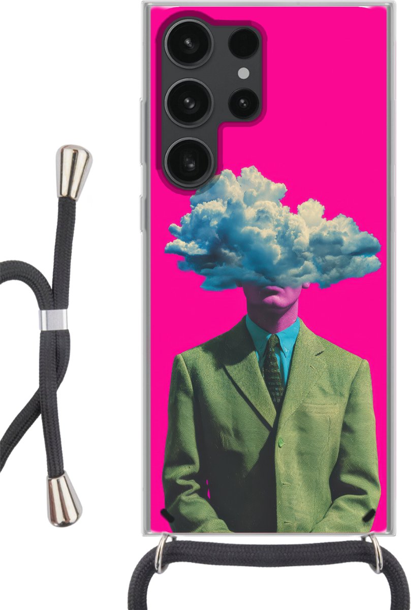 Man - Pak - Wolk - Roze