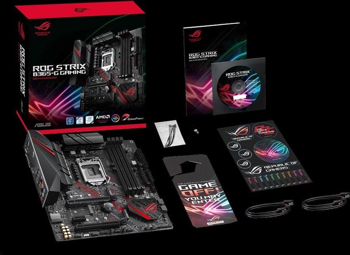 ASUS ROG STRIX B365G GAMING moederbord LGA 1151 (Socket H4) Micro ATX