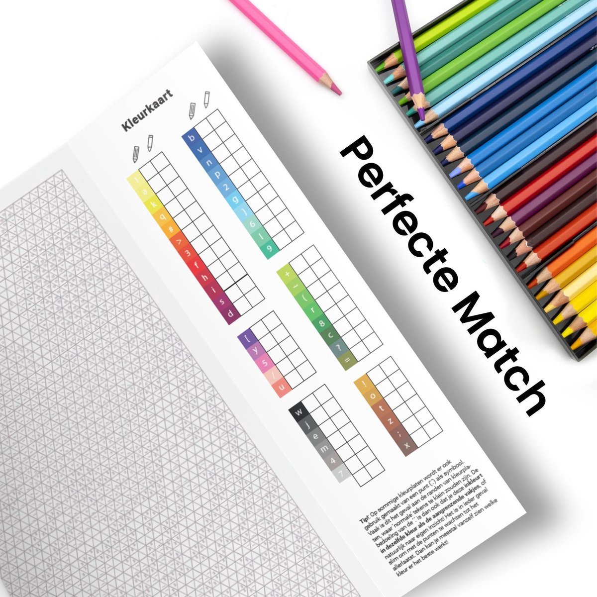 Kleuren op Nummer voor Volwassenen | Kleurrijk Holland | Inclusief Bijpassende Potloden | Kleurboek voor Volwassenen | Kleuren op Numm3r | Color by Number | Kleurpotloden voor Volwassenen — afbeelding 6