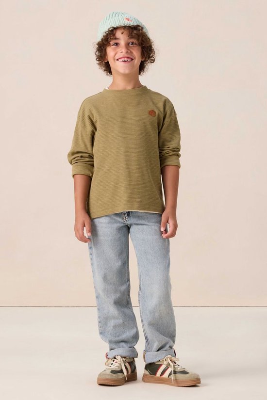 Lichtblauwe Straight Leg Jeans