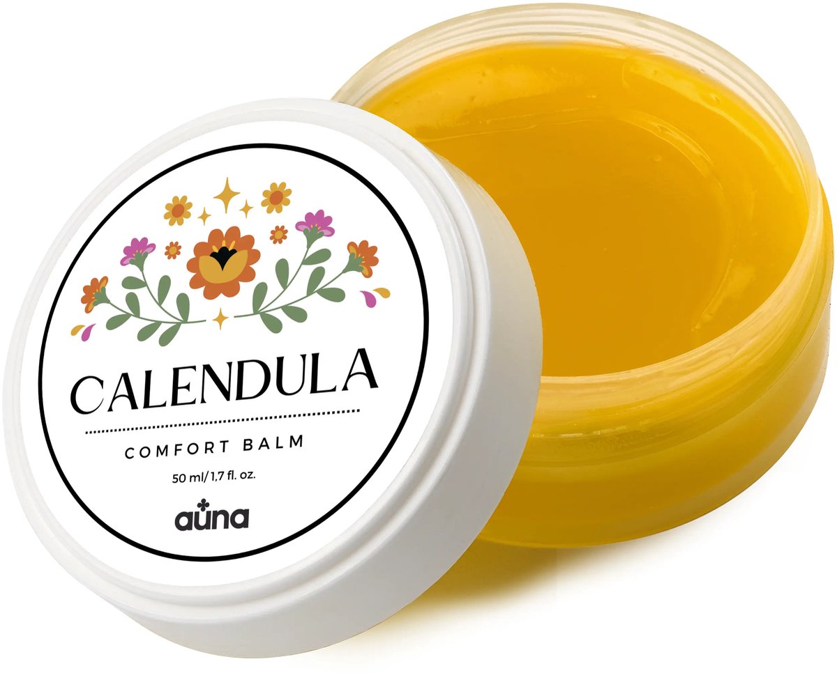 Auna Med – Calendula Comfort Balm – Herstellende Balsem – Verzachtend – Voor Droge & Gevoelige Huid