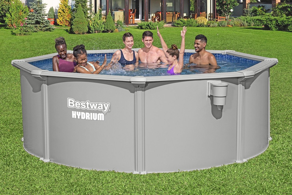 Bestway Hydrium zwembadset met stalen wand - Ø 305 x 122 cm