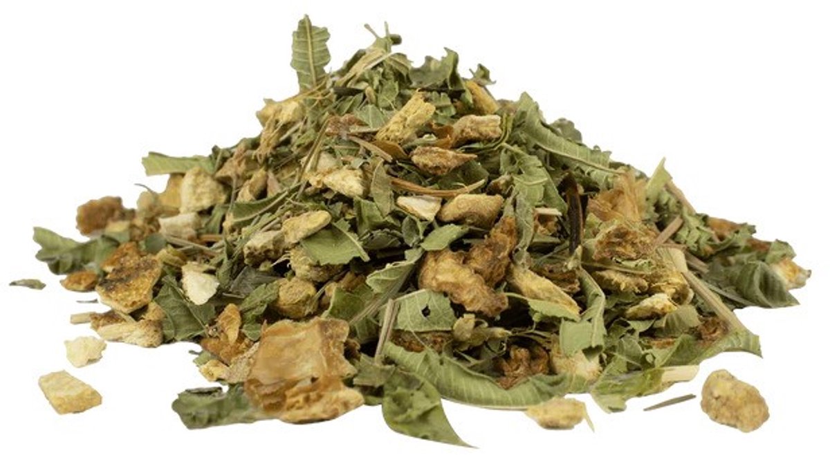 Kruidenthee Gember Citroen Biologisch 50 gr - Krachtige Immuun Boost - Gember Thee - Citroenverbenna Thee - Verwarmende Thee
