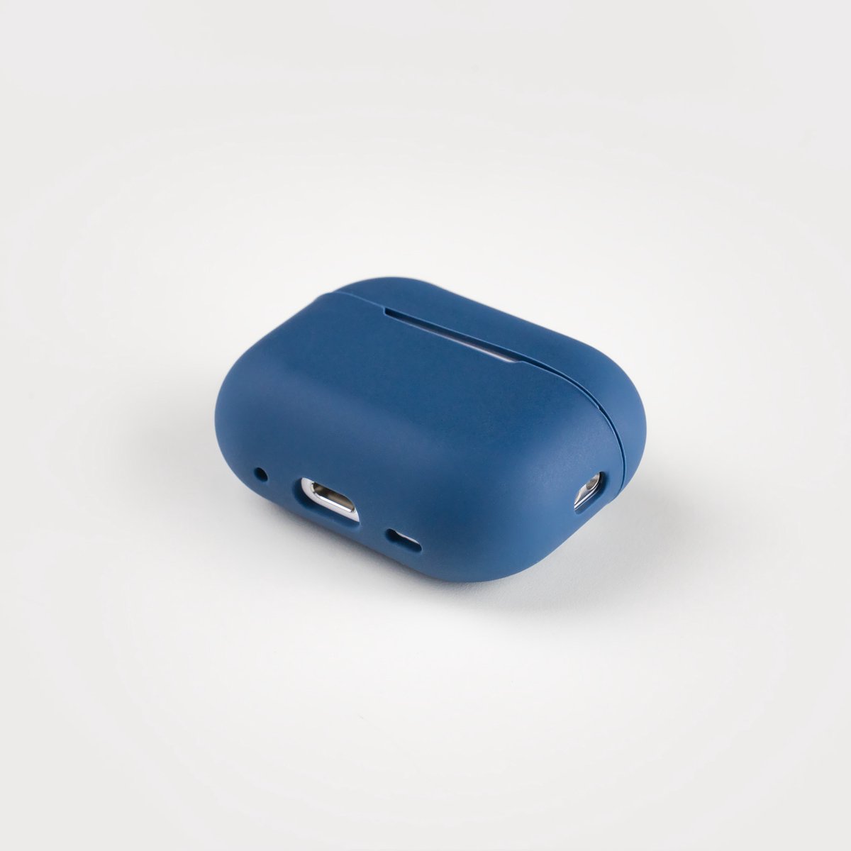 Hoesje voor de AirPods Pro 3 in de kleur Donker Blauw - TCH - Beschermhoes - Siliconen - Case - Soft case