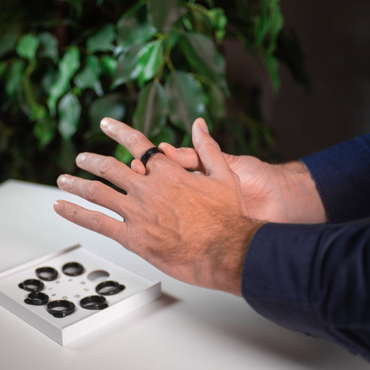 NOLATR Smart Ring choose your ring size