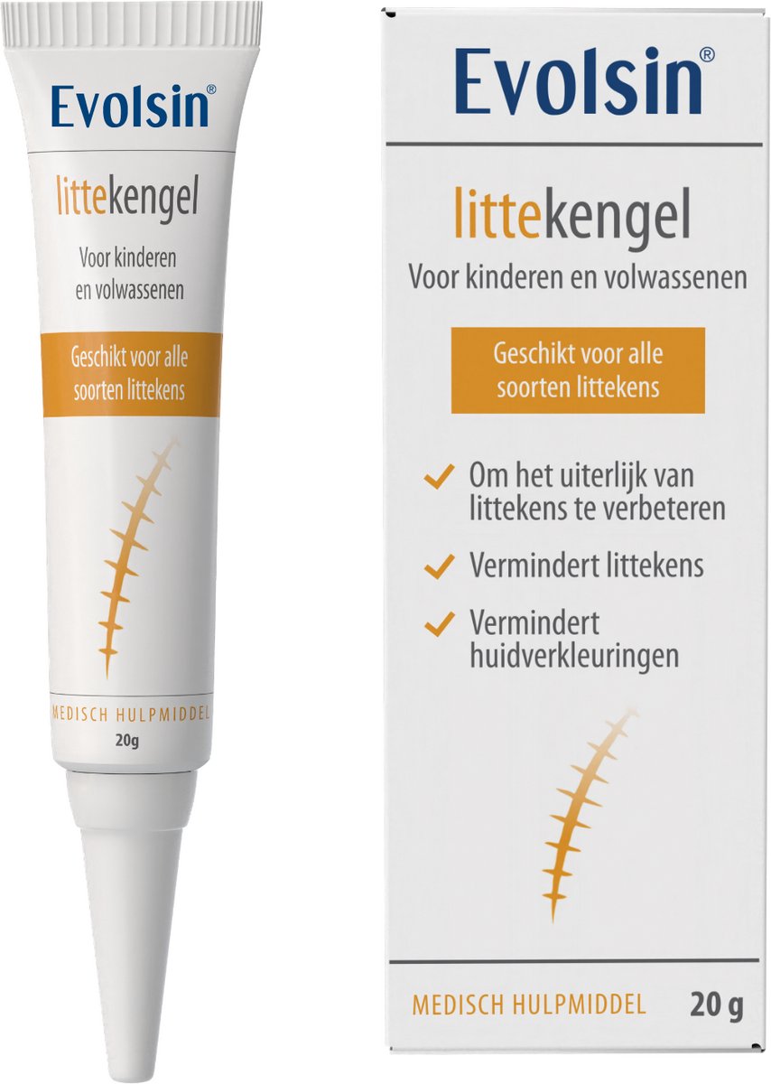 Evolsin® Littekengel – Siliconengel - Littekencreme - pH neutraal - 20 g