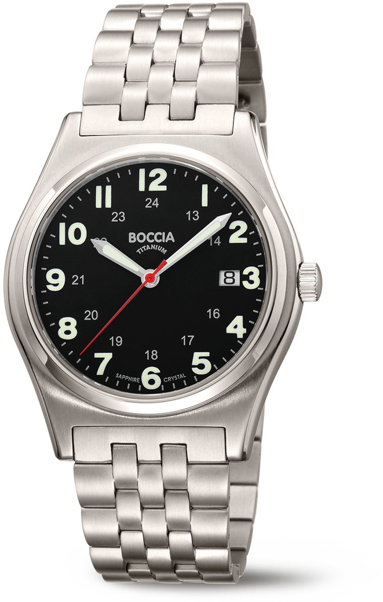 Boccia Titanium 3674-02 Heren Horloge