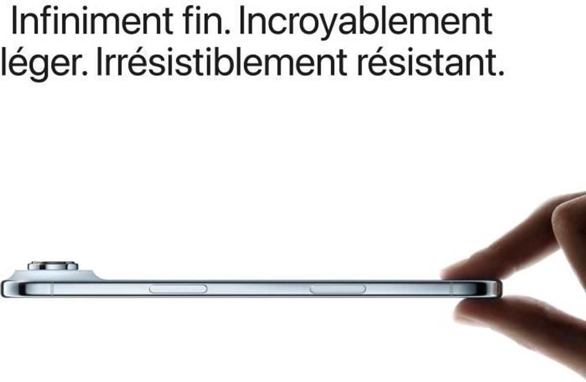 iPhone Air 6,5" blauw 256GB 5G Dual SIM A19 Pro-camera Titanium frame Ceramic Shield 2 iOS 26 - Afbeelding 4