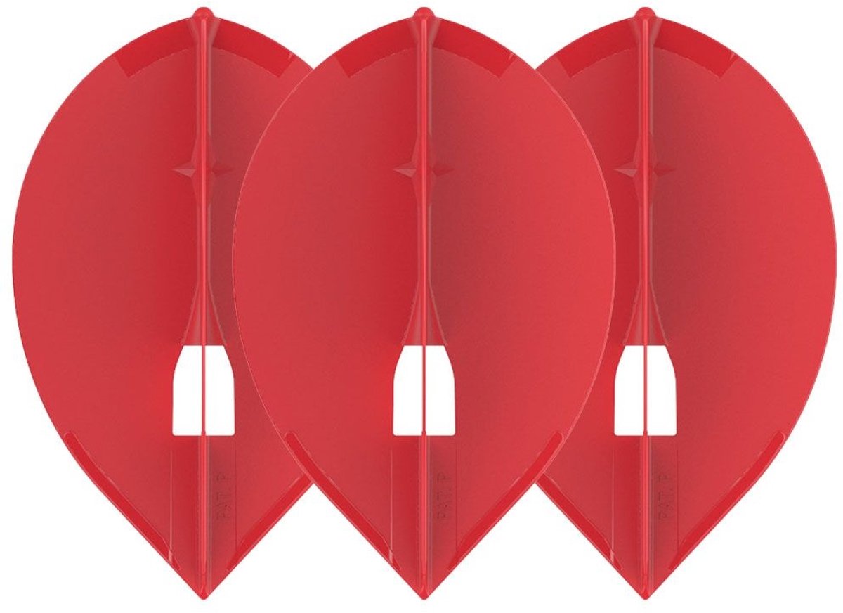 L-Style Champagne L2 Teardrop Red - Dart Flights