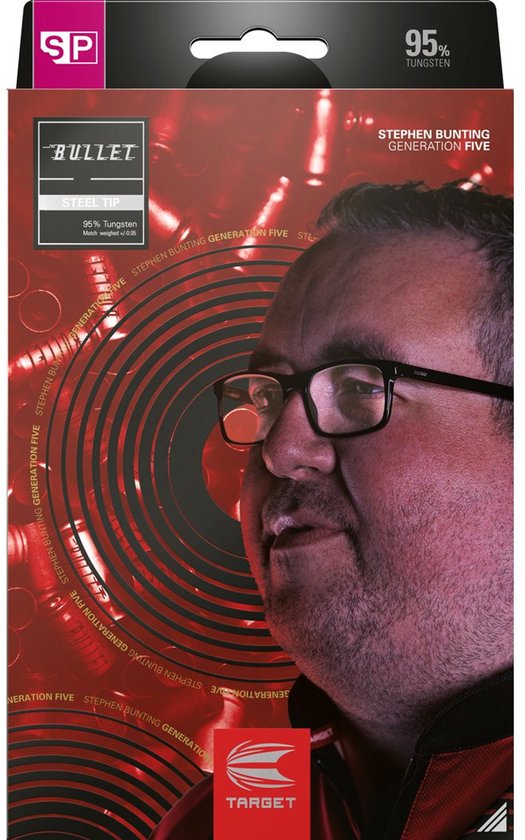 Target Stephen Bunting Gen 5 Swiss Point 95% - Dartpijlen - 23 Gram van Target — afbeelding 5