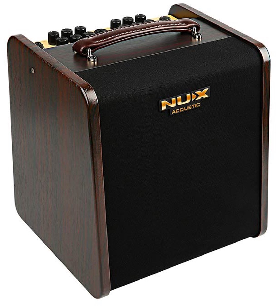 Akoestische gitaarversterker - NUX AC-80 Stageman II - 80 watt - 2 kanalen - Bluetooth - Looper - Oplaadbaar
