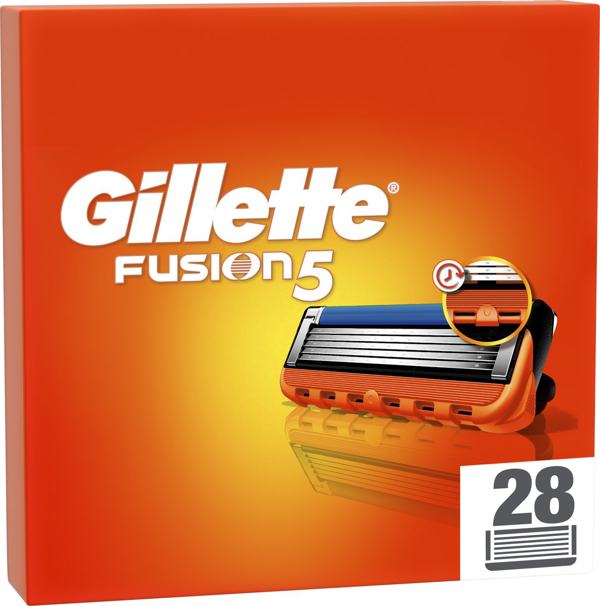 Gillette Fusion5 scheermesjes voor mannen - 28 stuks