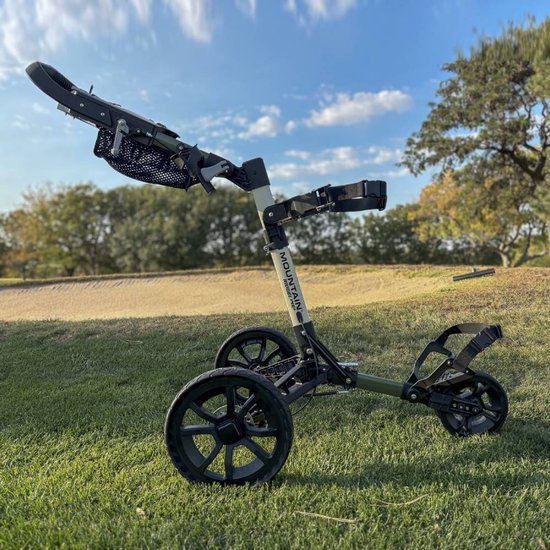Sun Mountain Ridgeline 3 Golftrolley - Roze van Merkloos — afbeelding 3
