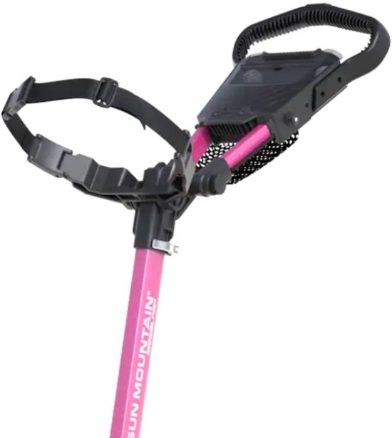Sun Mountain Ridgeline 3 Golftrolley - Roze van Merkloos — afbeelding 4