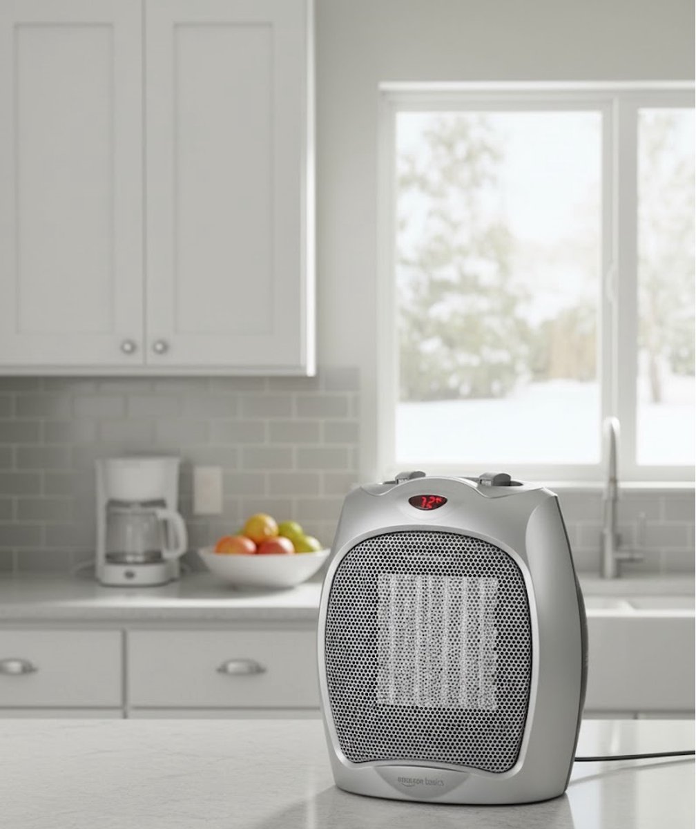 Ceramic Comfort Kachel 1800W – - 1800W – Draagbare Elektrische Convectorverwarming - Medahomestore