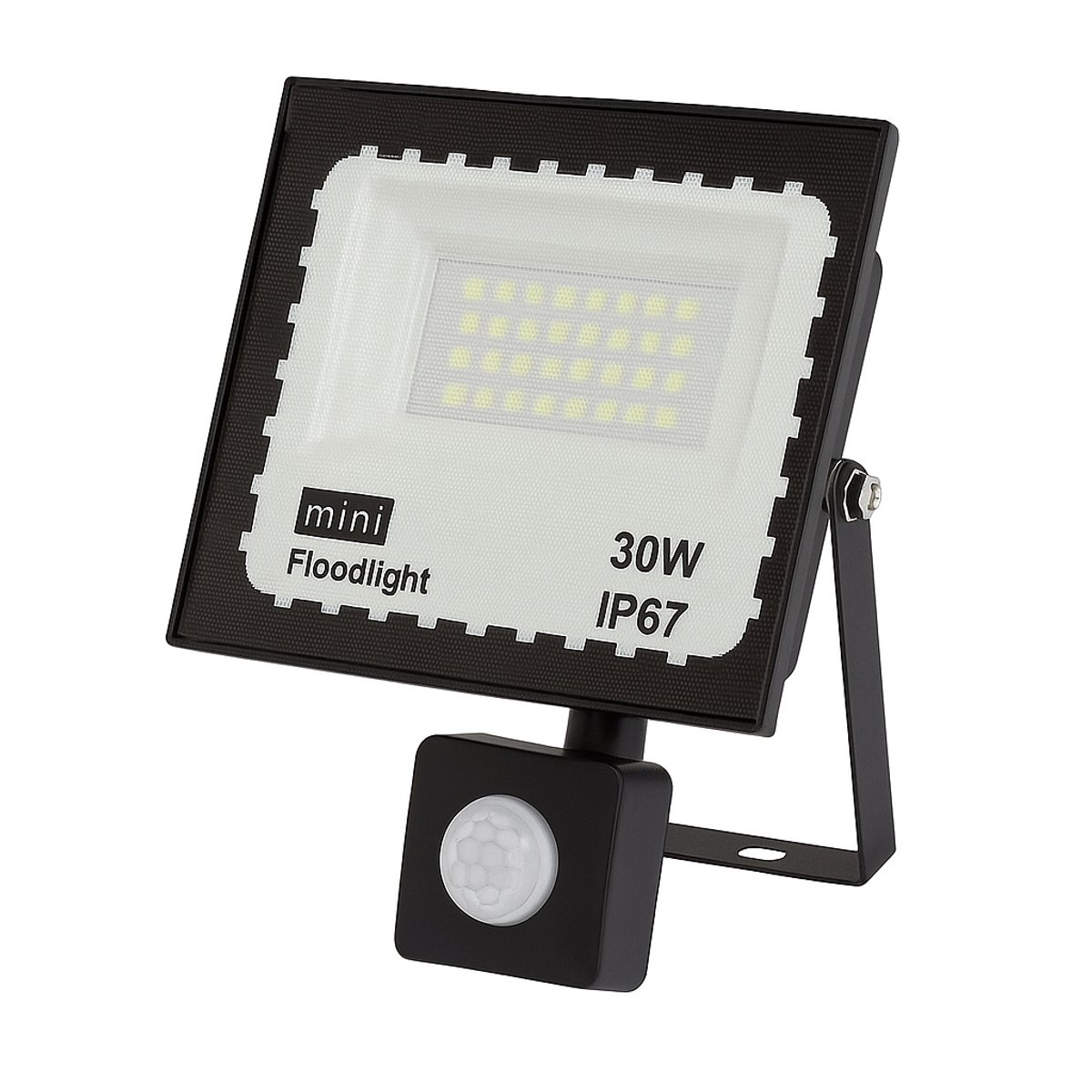Zincline LED Floodlight met Bewegingssensor - 30W - Schijnwerper - IP67 Waterdicht