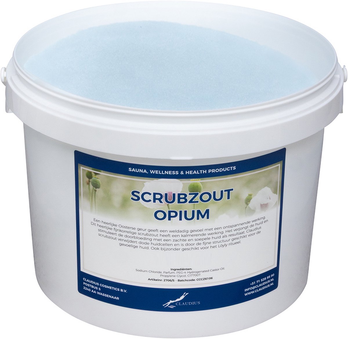 Scrubzout Opium - 1 KG - Hydraterende Lichaamsscrub