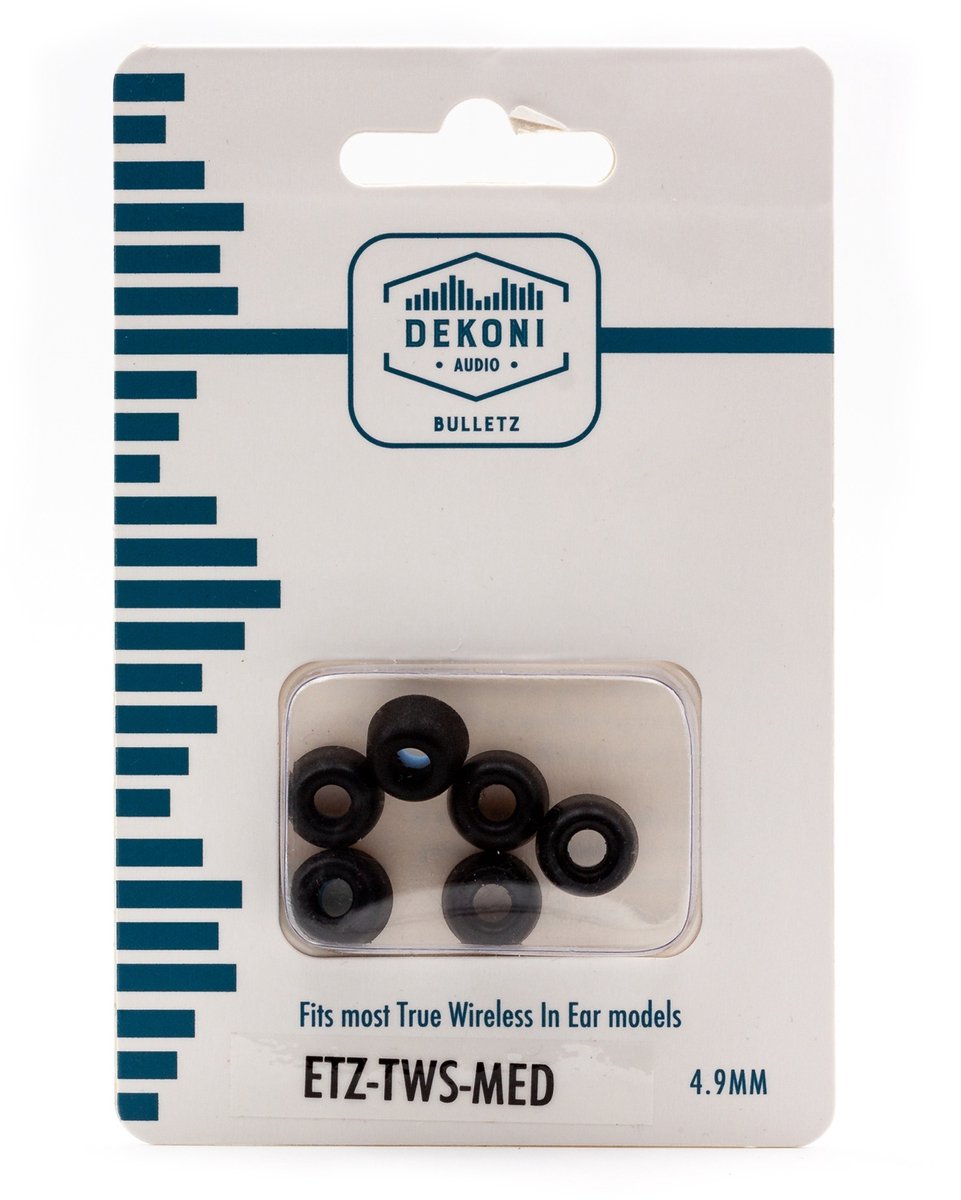Dekoni Bulletz Oordopjes Medium (4.9mm) - Comfort & Isolatie