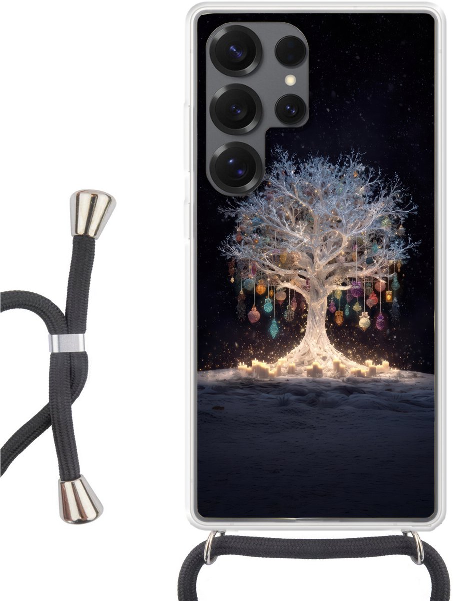 Sneeuwboom - Lichtjes - Wit - Kleurrijk