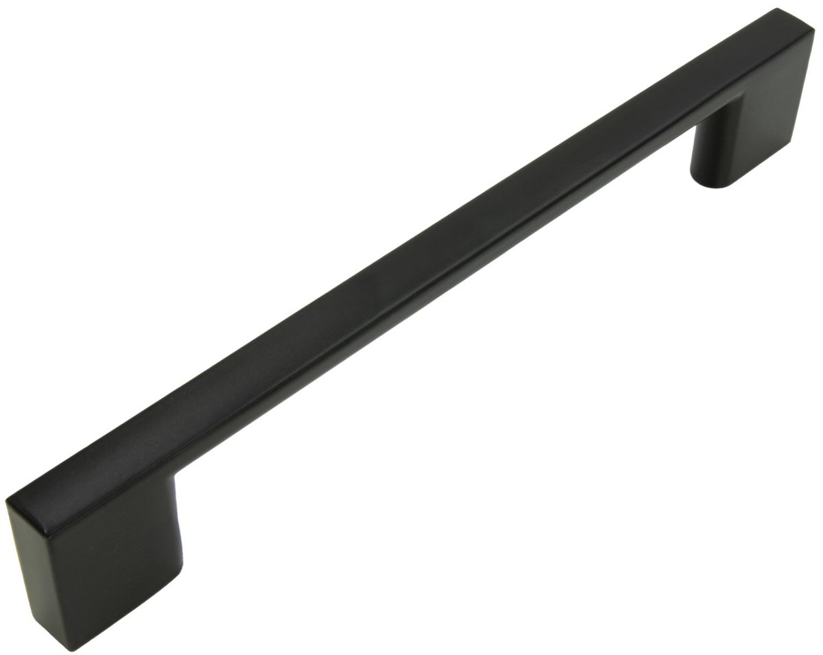 B&B Classic Line – Meubelgreep – Zwart Mat – 128 mm – Aluminium – Klassiek Ontwerp