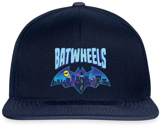 Batwheels Batman-Symbool Met De Skyline Van Gotham