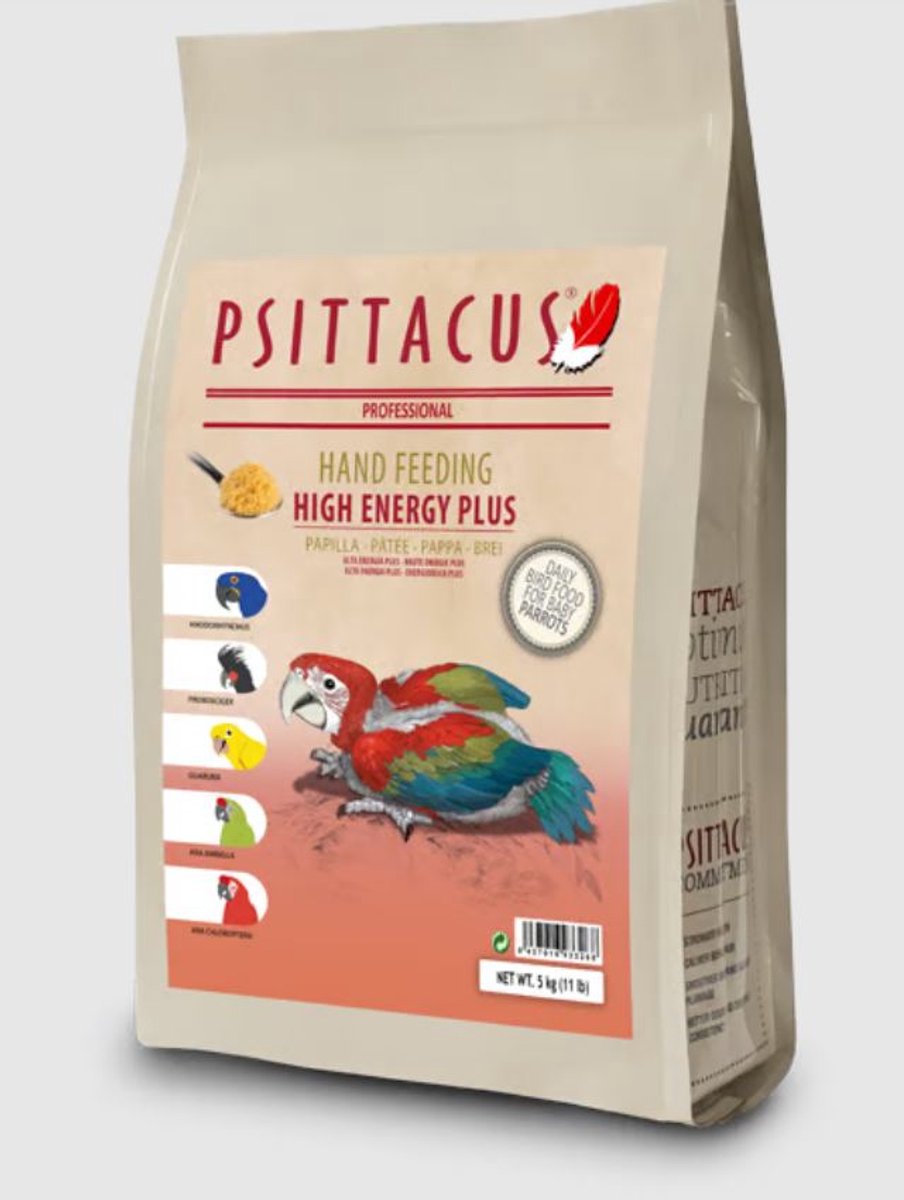 Pisttacus-Handfeeding-HighEnergy-Plus 5kg