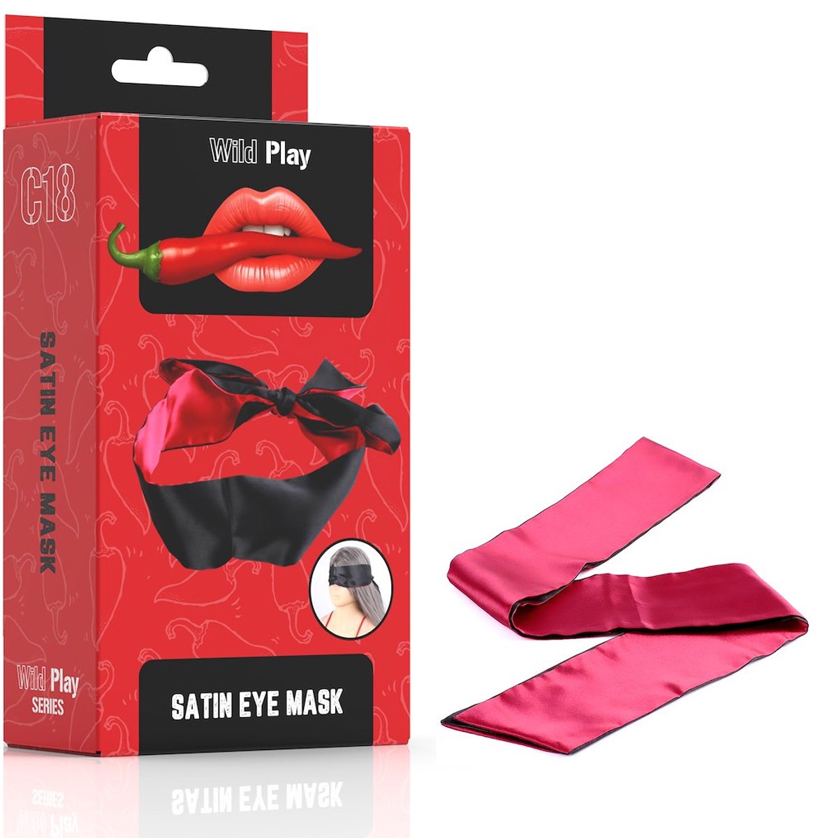 SATIN BLINDDOEK EROSPACE WILD PLAY C18